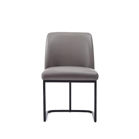 Manhattan Comfort Serena Dining Chair in Grey, 2PK 2-DC056-GY